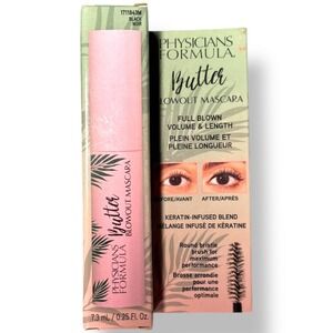 Physicians Formula Butter Blowout Mascara Black Volume Length Keratin Infused